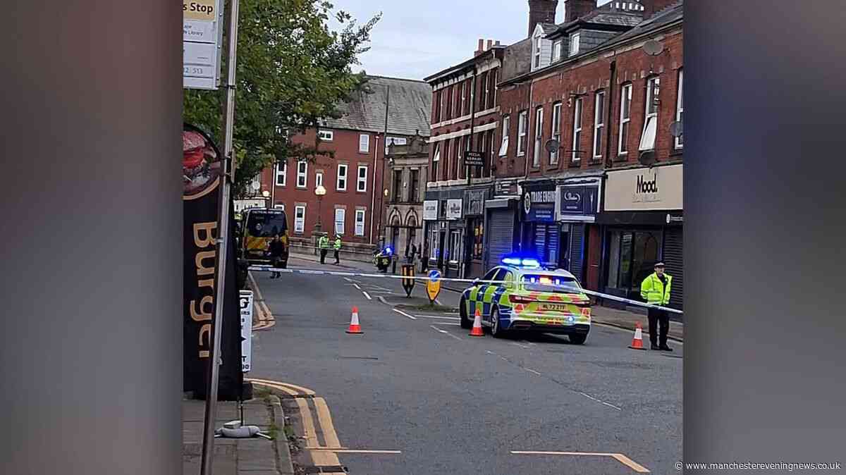 Radcliffe crash LIVE as road closed following 'serious collision' - latest updates