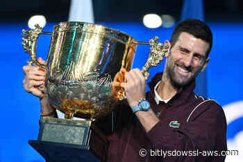 Novak Djokovic gana su séptimo título en el Abierto de China y el 102 de su carrera