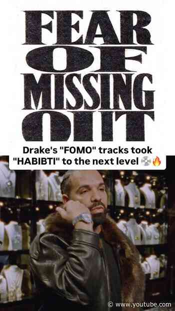 #Drake adding four "FOMO" tracks to "HABIBTI" gave us a new appreciation for the album 💿🔥