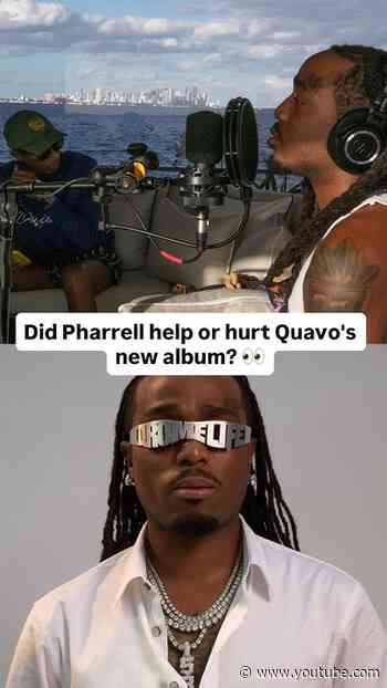 #Quavo's new album "QRÖMELIFE" has been met with mixed reactions due to #Pharrell's production 👀
