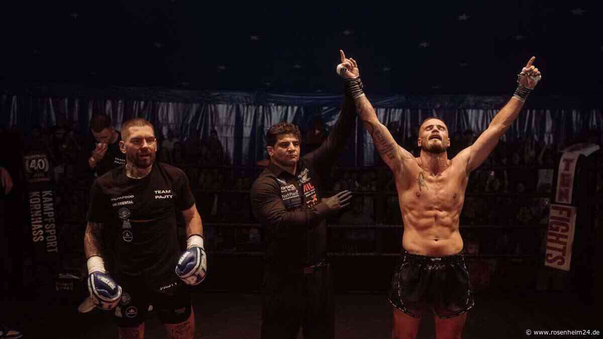 Fight-Night am Irschenberg: Rosenheimer Mario Kornhass bleibt Kickbox-Weltmeister