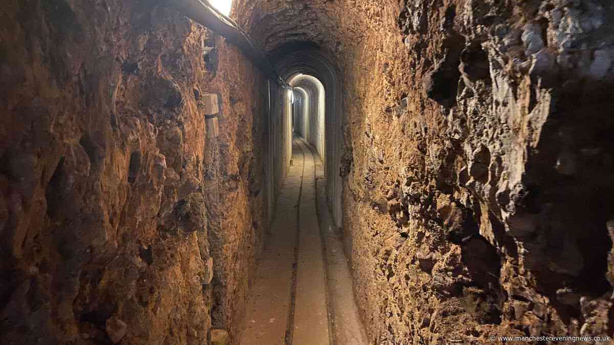House with underground tunnels hand dug by owner selling for £300k