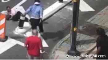 Young woman is stalked, attacked and robbed in broad daylight on Atlanta street... while passersby just watch on