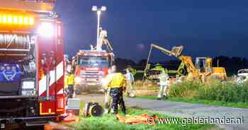 Ernstig ongeluk met twee auto’s: traumahelikopters geland en meerdere gewonden