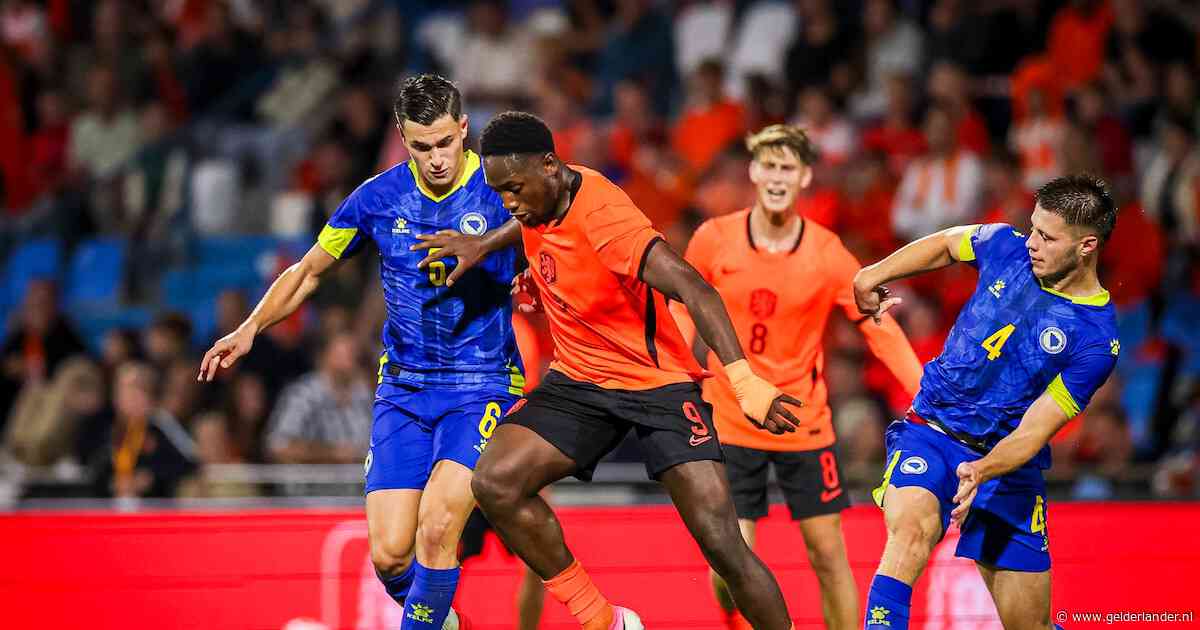 Sliti breekt de ban voor Jong Oranje, maar ploeg van Reiziger is afhankelijk van resultaat in Noorwegen