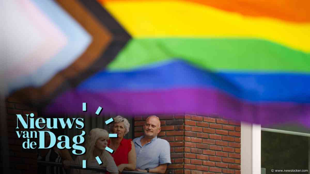 Oldebroek verdeeld over regenboogvlag: ‘Mensen schamen zich’