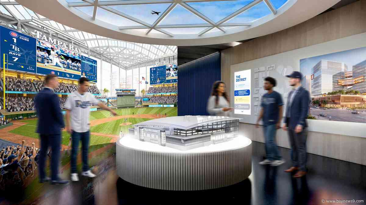 Rays to open ballpark 'experience center' in 2027