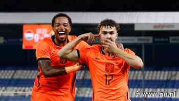 Jong Oranje op de valreep naar play-offs EK door zege op Bosnië en hulp Noren