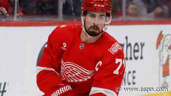 Larkin expected to debut for Red Wings despite trade request