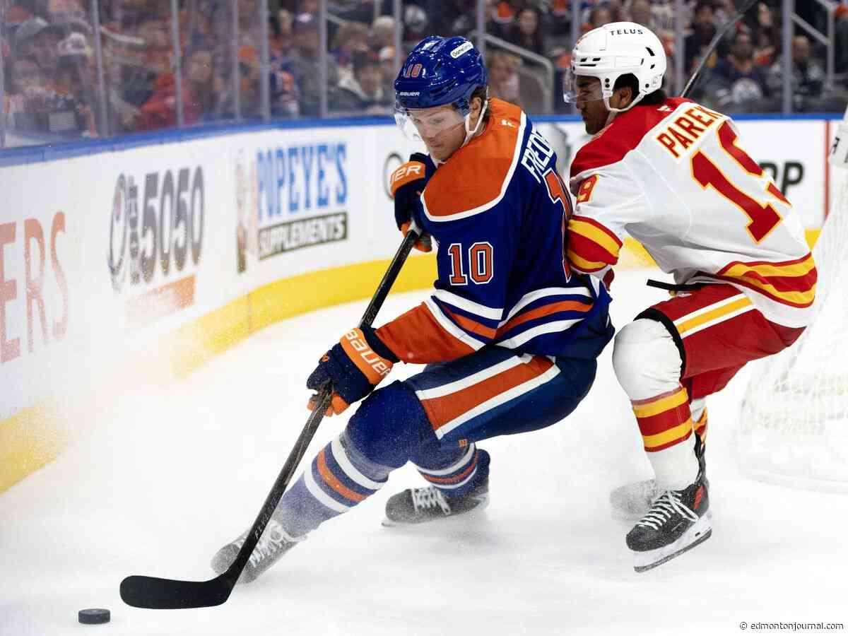 Embattled Edmonton Oilers forward promoted up the line-up for Anaheim game
