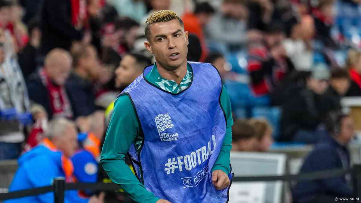 Cristiano Ronaldo blijft ondanks ruzie met bondscoach beschikbaar voor Portugal