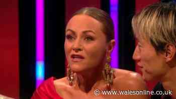 Strictly's Jaime Winstone admits 'it's been emotional' as she gets teary 