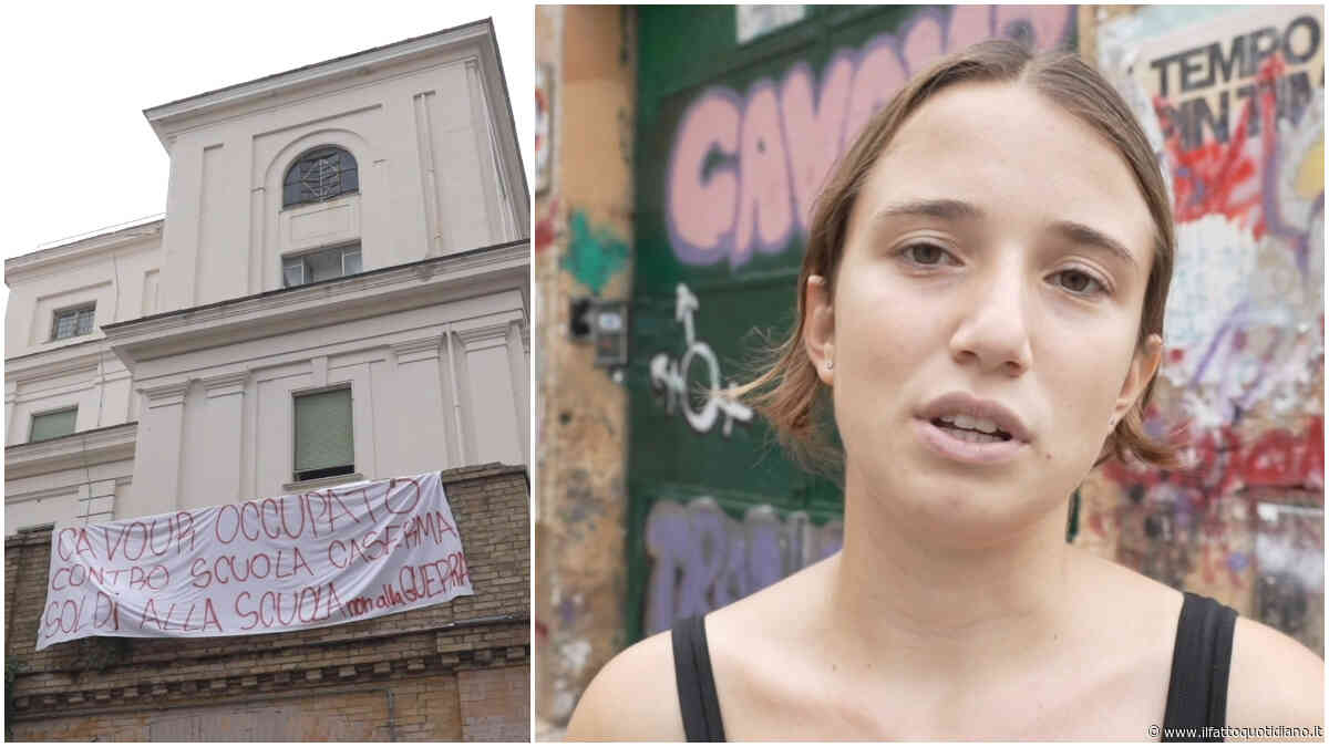 “Tetto agli stranieri in classe? Follia, vogliamo scuole sicure che non cadano a pezzi”: gli studenti occupano il liceo Cavour a Roma