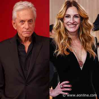 Michael Douglas Reveals NSFW Words to Julia Roberts During Tense Convo