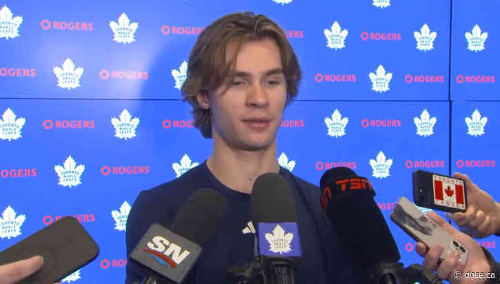Gavin McKenna is (already) pointing the finger at the media in Toronto