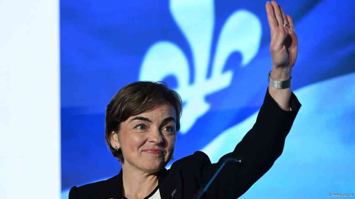 CAQ leader speaks one day after party comes up empty in general election