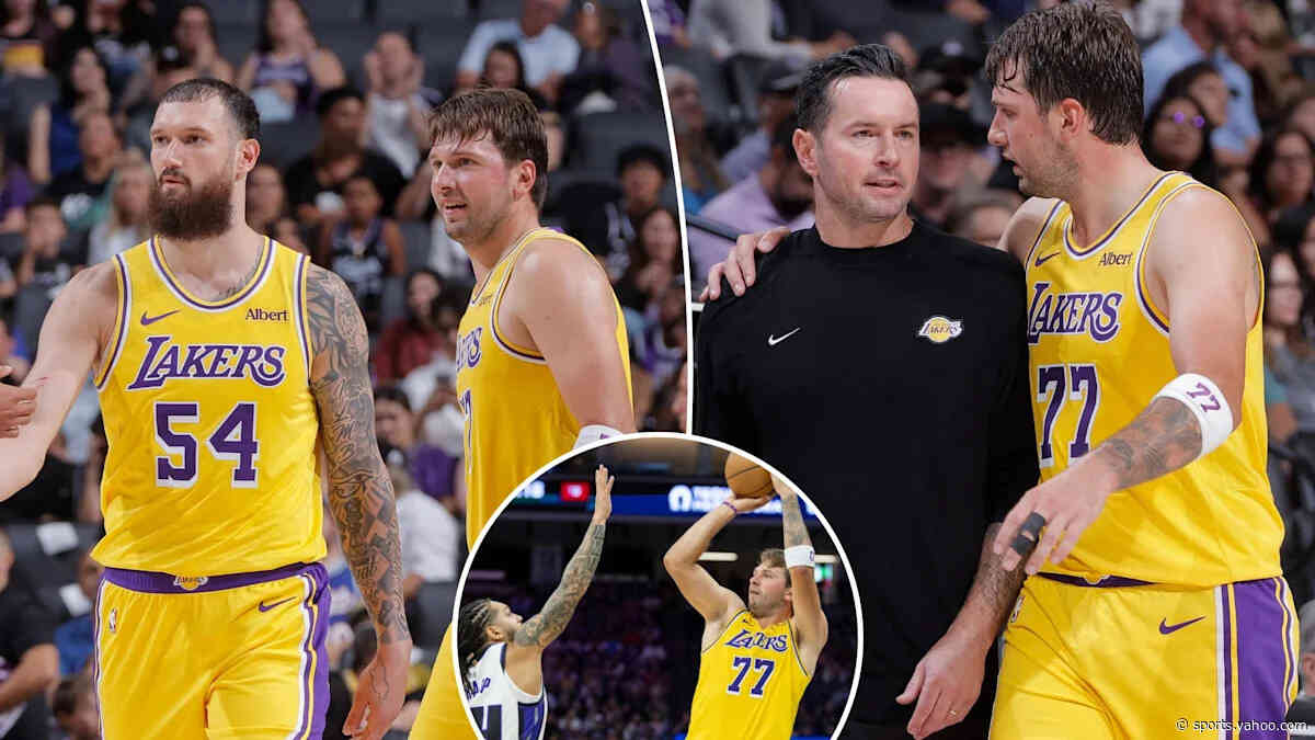 Lakers’ Luka Doncic returns to ‘one of the best things in my life’ in epic fashion