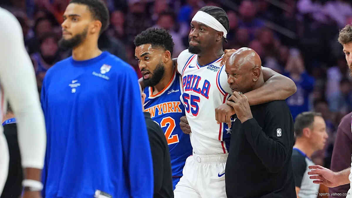 76ers' Ariel Hukporti out for season after rupturing right Achilles tendon in preseason opener