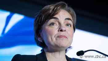 Christine Fréchette stepping down as CAQ leader after searing election defeat