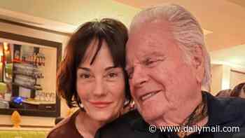 Robert Wagner, 96, poses with Natalie Wood's lookalike daughter Natasha... as 45th anniversary of Hollywood icon's drowning approaches