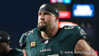 Eagles' two-time Super Bowl champion Lane Johnson abruptly retires at 36... two days after pulling out of game for 'personal reasons'