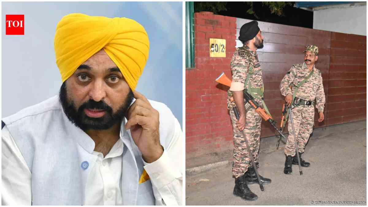 CBI raids CM Bhagwant Mann’s camp office, his OSD’s home in graft probe