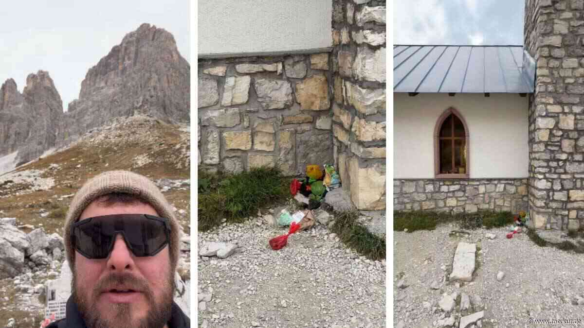 Welterbe wird zur Müllhalde: Einheimische toben über Hundekot-Berge am Fuß der Drei Zinnen
