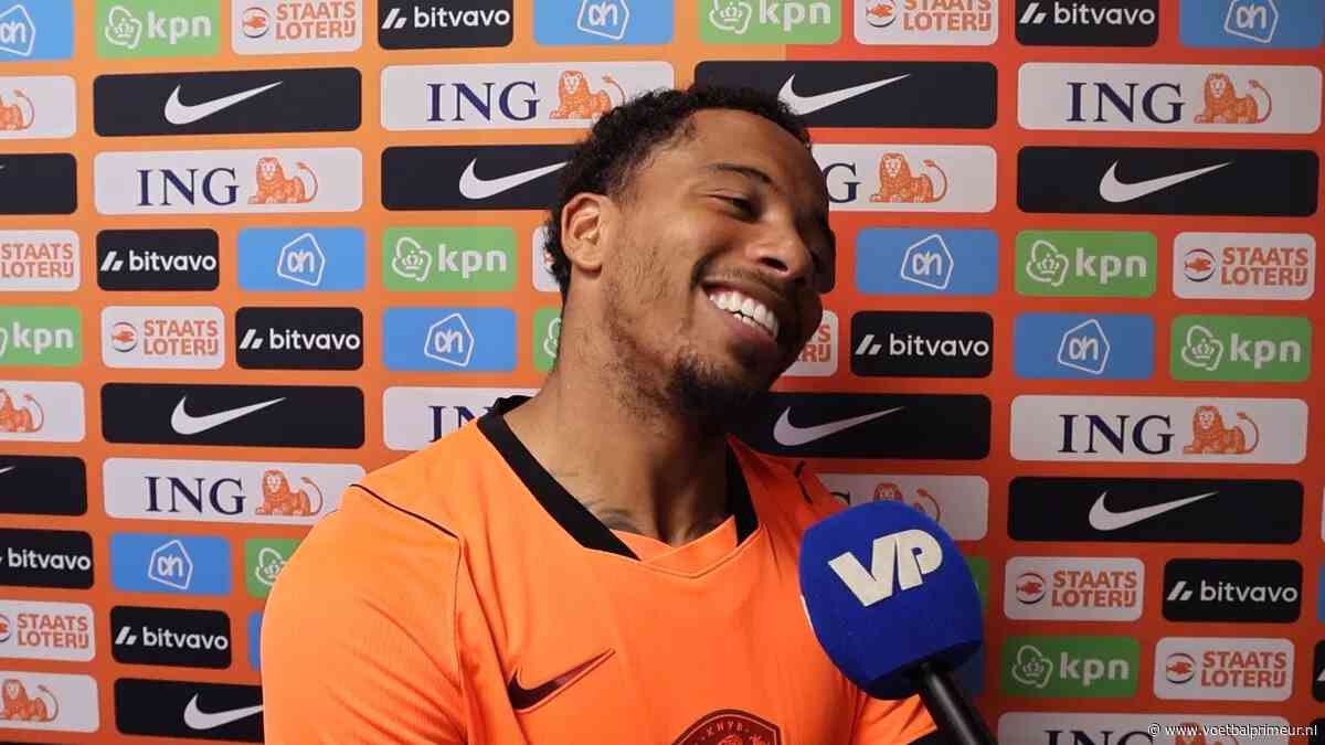 Speciale gast bij Jong Oranje: 'Hij zei dat ik morgen weer op de club moet komen'
