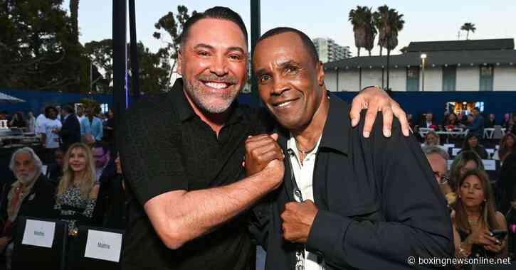 Oscar De La Hoya says current fighter reminds him of Sugar Ray Leonard: “He’s a beast”