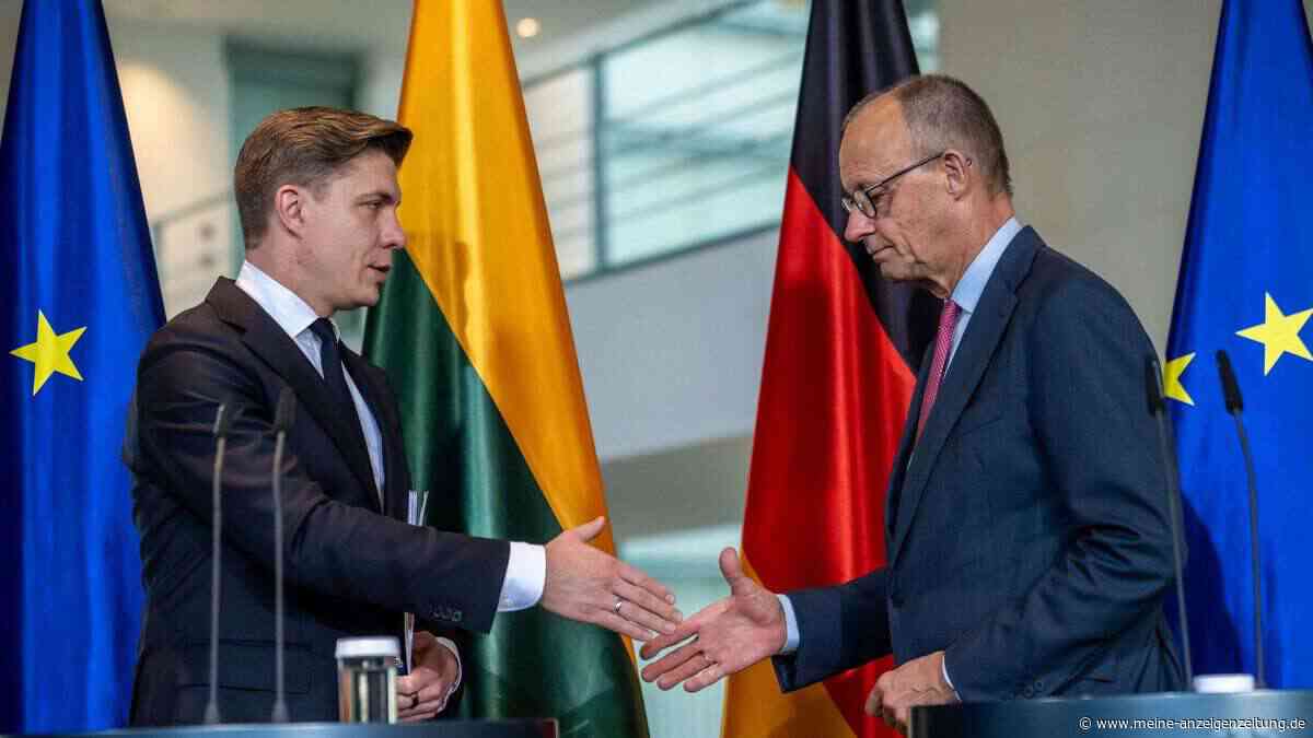 Litauens Premier preist Merz – und warnt vor dem Kreml: „Fault von innen“