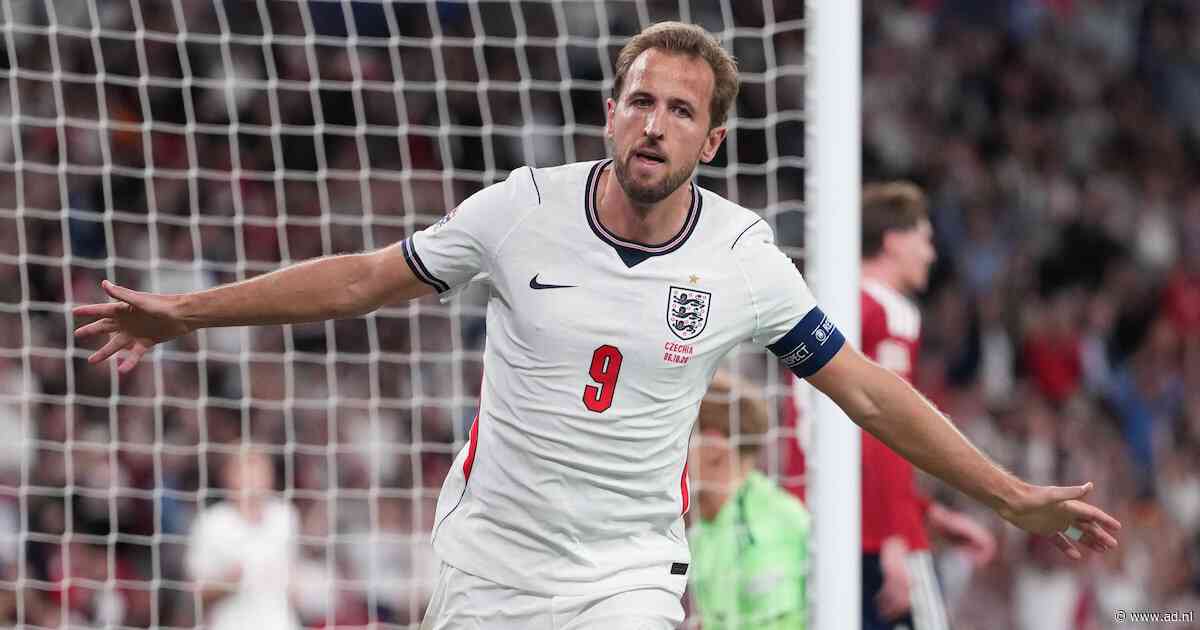Feestavond voor Harry Kane: aanvoerder van Engeland scoort twee keer in jubileumwedstrijd