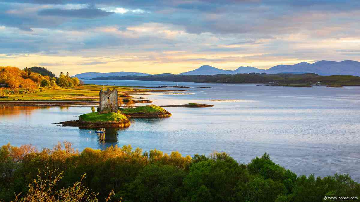 Elderly residents of tiny Scottish island just uncovered a medieval monastery