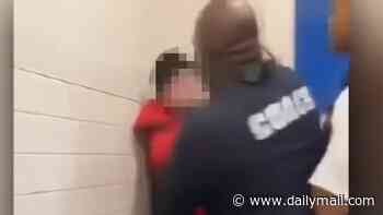 Disturbing video shows school coach pin cursing boy to wall after fight erupted over bathroom