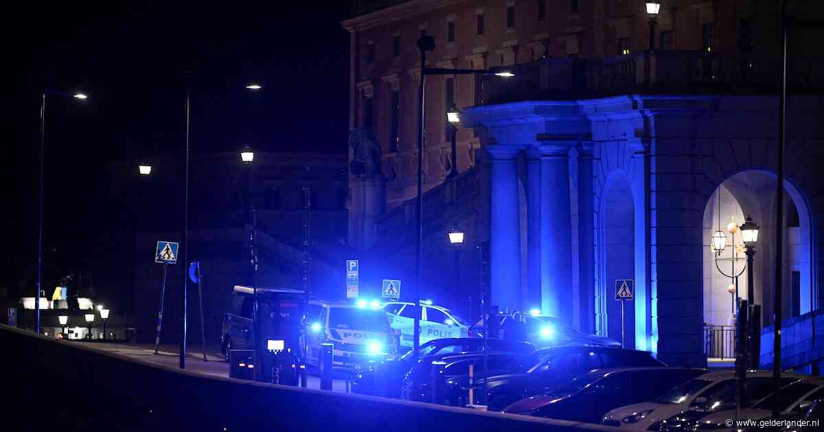 Gewapende man neergeschoten bij koninklijk paleis in Stockholm