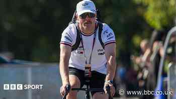 Bottas cycling from Malaysia to Singapore Grand Prix