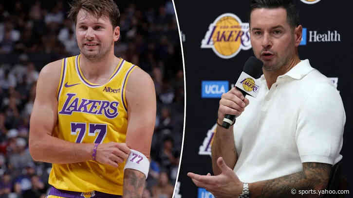 JJ Redick takes jab at Luka Doncic’s conditioning during Lakers preseason
