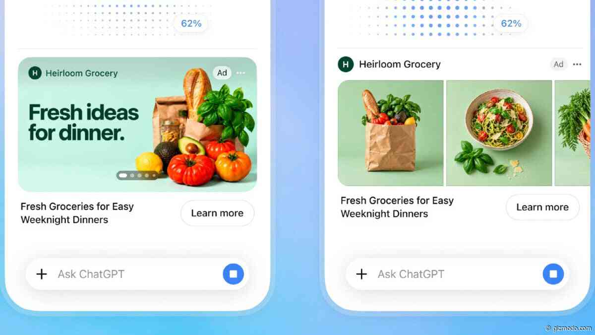 OpenAI Decides ChatGPT Would Be Better With More Sponsored Results