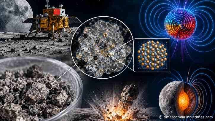Chang’e-6 soil reveals metallic iron in lunar samples; it may preserve clues to Moon’s lost magnetic field