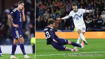 Scotland 1-2 Slovenia: Pocognoli's honeymoon ends as Scotland suffer damaging defeat