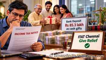 Man deposits Rs 85.3 lakh given to him as cash gifts, gets notice; ITAT gives relief
