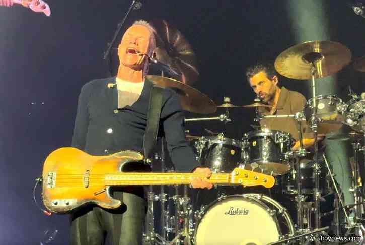 CONCERTS: Sting starts fall tour in Vancouver with 2 nights of pop hits as a no-frills trio