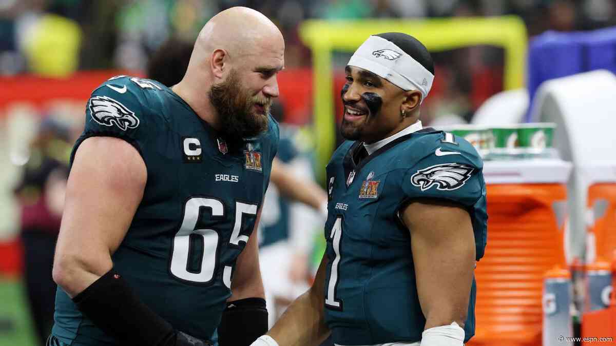 Fantasy football buzz: Lane Johnson retirement is bad news for Jalen Hurts, Eagles