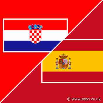 Spain rally to beat Croatia, unbeaten run up to 43