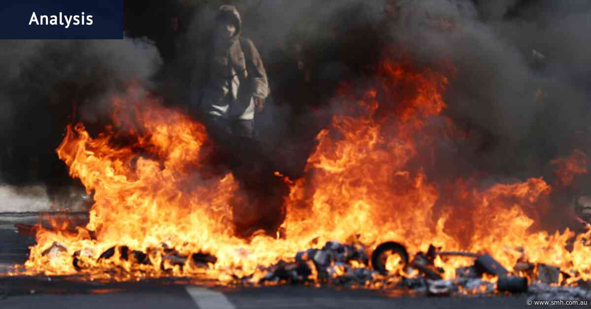 Flames, tear gas and stun grenades: How a stoush over classrooms and toilets exploded into violent mass protests