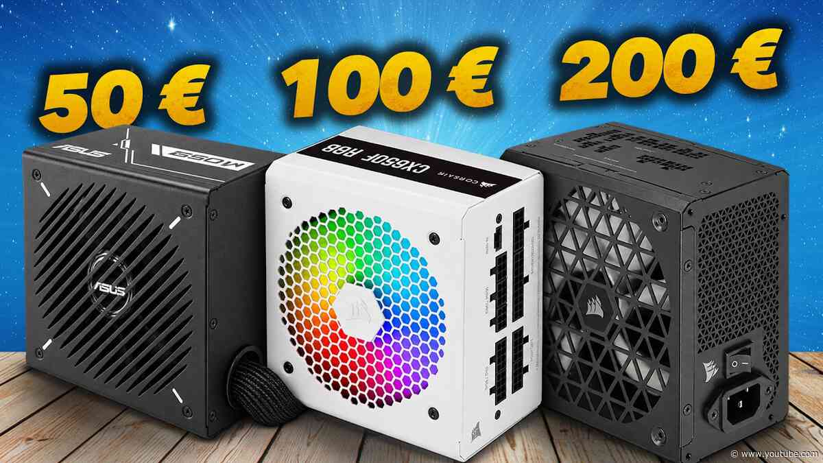50 € oder 200 €: Welches Netzteil brauchst du wirklich?