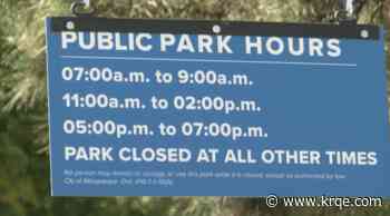 Plan to close downtown Albuquerque park for several hours during day draws questions