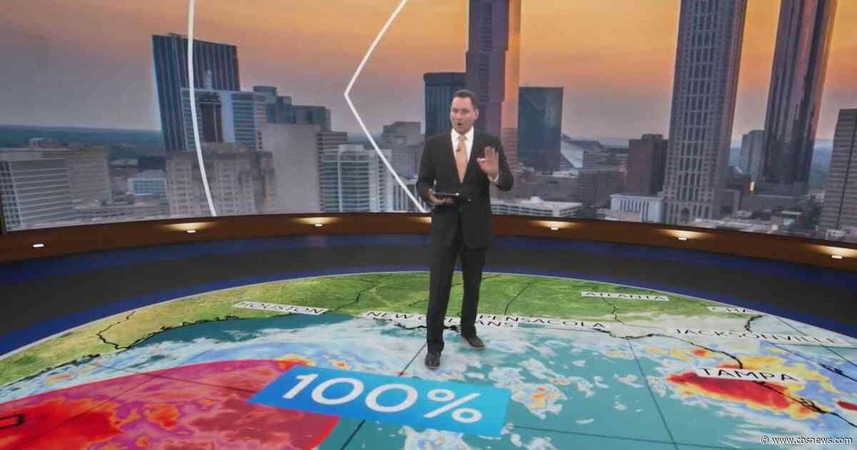 Hurricane trackers monitoring tropical disturbance in Gulf