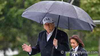 'Nightmare' hurricane threatens to derail Trump's plans to jet in for Georgia-Alabama game ahead of midterms: 'It's the perfect storm'