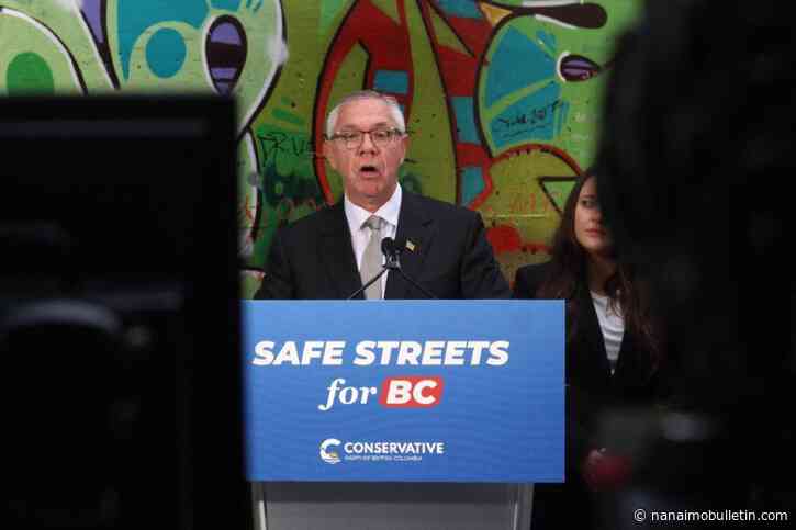 B.C. Conservatives plan to hire more police, stop illegal drug use in hospitals, shelters