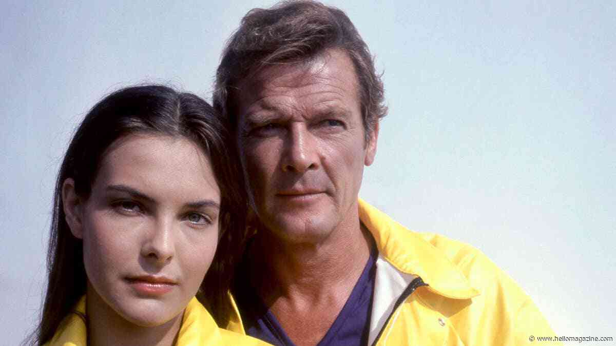 Bond girl, 69, makes elegant Paris appearance 45 years after starring opposite Roger Moore